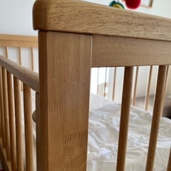 【出産準備】ベビーベッド　カトージ　の画像