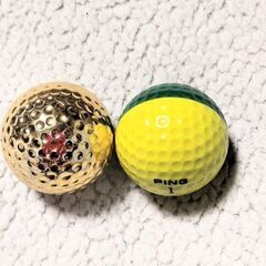 ♥新品希少PINGツートンカラー、J&Bゴールドボール他良品ボール計24個入の画像
