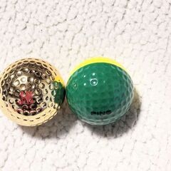 ♥新品希少PINGツートンカラー、J&Bゴールドボール他良品ボール計24個入の画像
