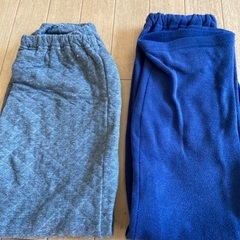 あったかパジャマ(140センチ)と長袖下着の画像