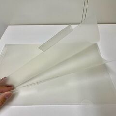 【那須町役場】取り放題　A4カルテファイル　クリアファイル　事業　事務　オフィス【管理番号055】の画像