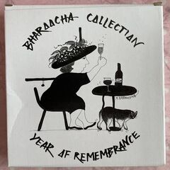 BHAROOCHA COLLECTION YEAR OF REMEMBRANCE イヤープレート 飾り皿 バルーチャ美和子 ２枚スタンド無し レトロ ポップ レアの画像