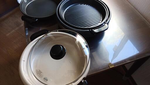 商談中になりました、2/5まで象印　ホットプレート　焼肉、鍋　使用少な