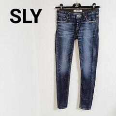 SLY スライ スキニーデニムパンツ ジーンズ ボトムス 23 ...