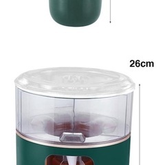 360°回転コールドケトル 3グリッド コールドケトル レモネードバケツ の画像