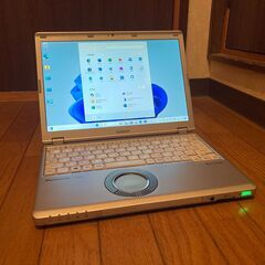 ⑪【第7世代i5、SSD、カメラ】パナソニック レッツノートSZ...
