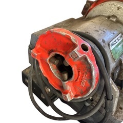 【動作確認済】MCC50Wパイプマシン LM-32 ダイヘッド2点有 ねじ切り機 ねじ切り旋盤の画像