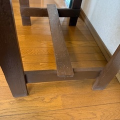 ダイニングテーブル　木製の画像