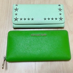 ブランド長財布2点