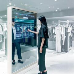 3Dボディスキャナーを使った体型診断やカラー診断なども行える店舗...