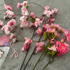 ひな祭り お雛様 飾り インテリア 桃の花 お内裏様 お雛様 ひなまつりの画像