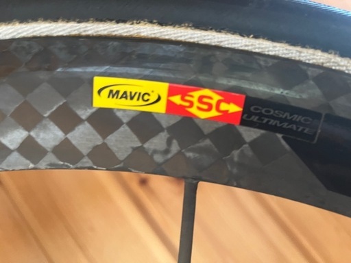 早い者勝ち最終値下げ 美品MAVIC COSMIC ULTIMATE TU フロントのみ