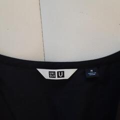 UNIQLO　M　ワンピース　黒の画像
