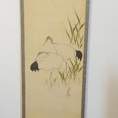 掛け軸と壺