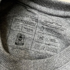 patagonia  アップライザル　クルー　スウェットシャツの画像