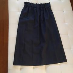 GU　XL　スカート　紺の画像