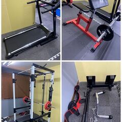 TORQUE/マルチパワーラック ファイティングロード カールベンチ ランニングマシン ダンベル 重り/28個 筋トレ器具一式 トレーニング ダイエット まとめての画像