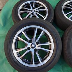 コンパクトカー等に　185/60r15　４本セット　美品の画像