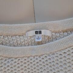 UNIQLO　セーター　L　白の画像