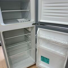 中古 ハイアール 2ドア冷蔵庫 121L 2017年～2018年製 小型 単身用 一人暮らし用 黒 ブラック 新生活家電 Haier  6ヶ月保証付き【型番掲載商品】-COSMO SPACE online