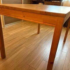 IKEAイケア ダイニングテーブル JOKKMOKKヨックモック 22737 118×74×74の画像