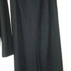 【お値下げしました】黒スーツ　ロングスカートの画像