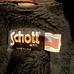 Schott シングルライダースの画像