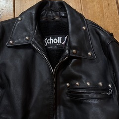 Schott シングルライダースの画像