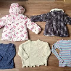 サイズ100 冬物 まとめ売り 子供服 女の子の画像