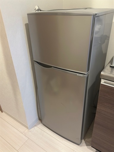 シャープ 冷蔵庫 SJ-H12D-S 2019年製