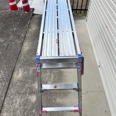 長谷川工業 アルミ 伸縮式足場代 脚立の画像