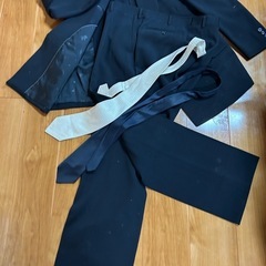 メンズ　冬用礼服スーツ　名前入り　ネクタイセット