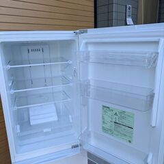 2ドア冷蔵庫 153リットル 東芝GR-R15BS 2020年製の画像