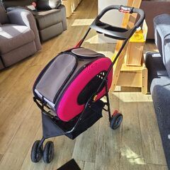 アイリスオーヤマ ペットカート 小型犬用 ピンク
