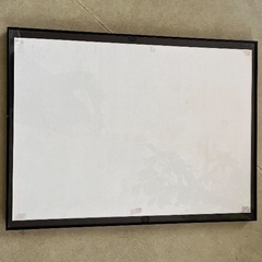 黒の大きい額マット付き差し上げます！