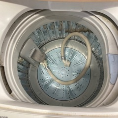 アクア AQUA 全自動電気洗濯機 AQW-BK50E 45l 2017年製 の画像