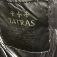 TATRAS ダウンジャケット黒　01の画像