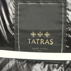 TATRAS ダウンジャケット黒　01の画像
