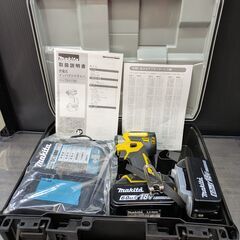 【未使用】マキタ　充電式インパクトドライバセット品　TD173D...