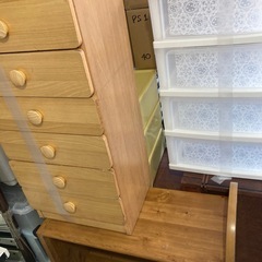 家具 チェスト クリアケース 衣装ケース 棚 など　まとめての画像
