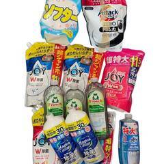 日用品まとめ売り！洗濯洗剤、食器洗剤大量！
