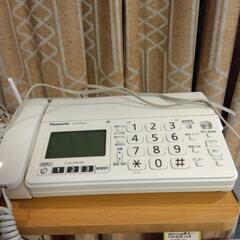 ファックス　パナソニックFAX子機つき　中古品の画像