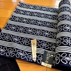 生地 ネイビー 和布 手芸 ハンドメイド 手作り DIYの画像