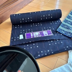 生地 ネイビー 和布 手芸 ハンドメイド 手作り DIYの画像