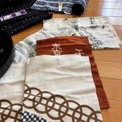 生地 ネイビー 和布 手芸 ハンドメイド 手作り DIY
