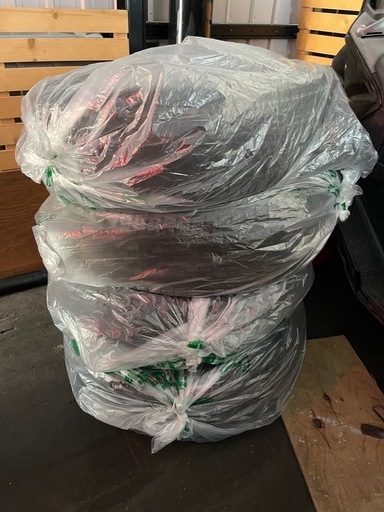 ★新車納車前外し★新古品 225/65R17 YOKOHAMA 夏タイヤ アドバン V03  アルファード 純正 2024年製 4本セット 　RAV4 ハリアー CX-5 エクストレイル