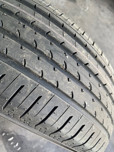 ★新車納車前外し★新古品 225/65R17 YOKOHAMA 夏タイヤ アドバン V03  アルファード 純正 2024年製 4本セ