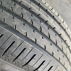 ★新車納車前外し★新古品 225/65R17 YOKOHAMA 夏タイヤ アドバン V03  アルファード 純正 2024年製 4本セット 　RAV4 ハリアー CX-5 エクストレイルの画像