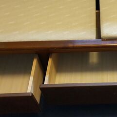 日本ベッド　セミダブル　NOBLS  マット　ベット　収納付きフレーム　USEDの画像