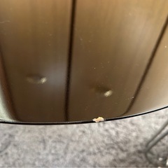 猫脚テーブル　黒の画像